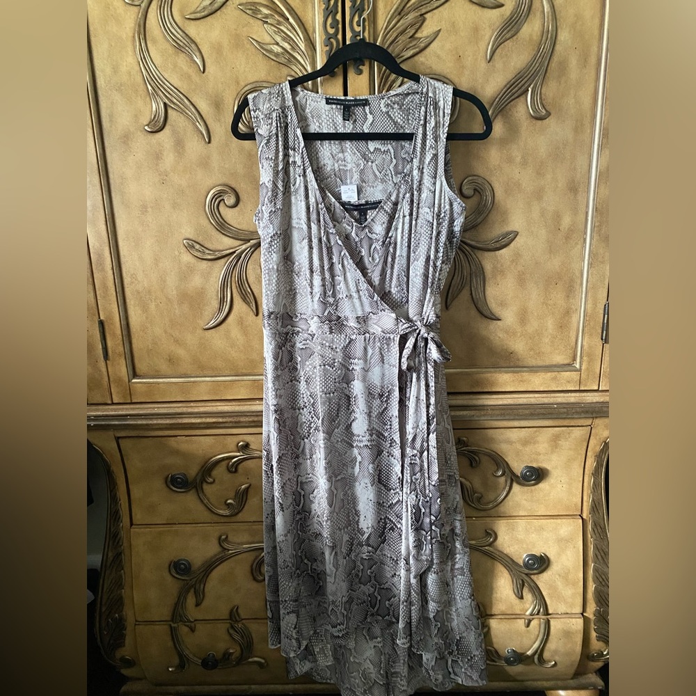 WHBM Snake Print dress & chemise nwt
